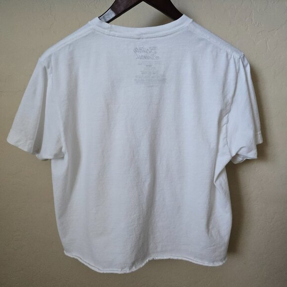 Britney Spears Cropped Oversized Graphic Tee Shirt - Picture 7 of 10